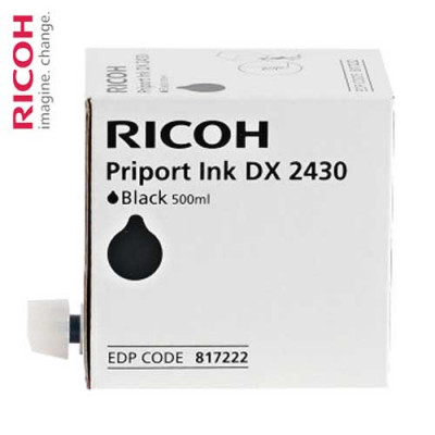 Чернила для дупликатора RICOH тип 2430 Priport DX 2330 2430 черные (817222) 1 pcs * 500ml