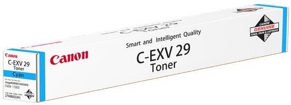 Тонер CANON* C-EXV-29 C голубой 27 000 стр