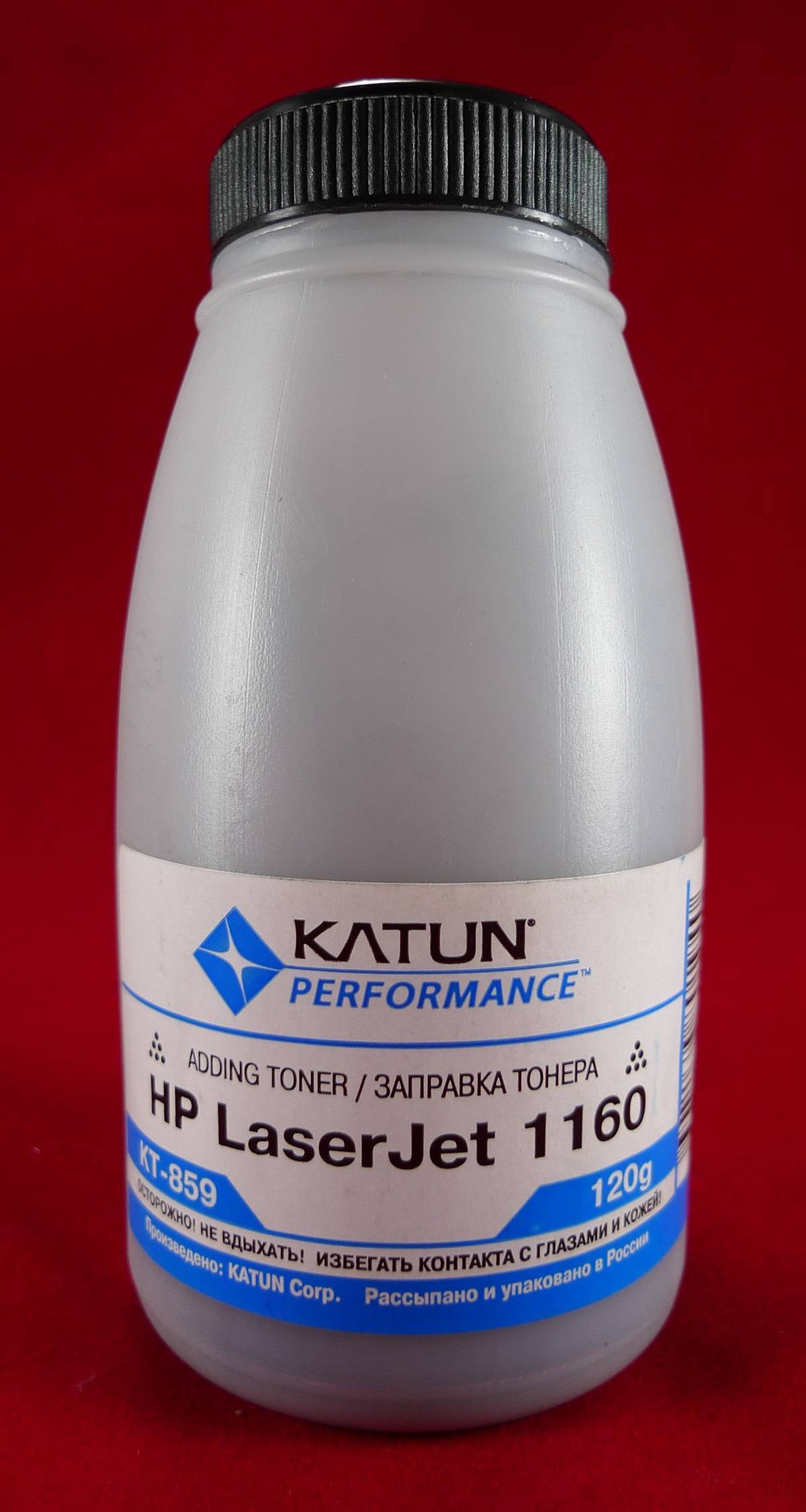 Тонер для картриджей Q5949A, CRG-708 (фл. 120г) Katun фас.Россия