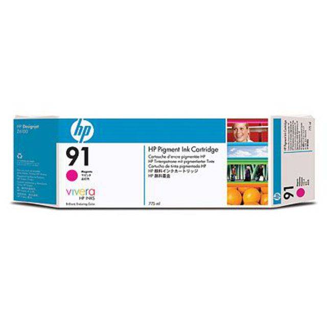 Картридж HP 91 струйный пурпурный (775 мл)